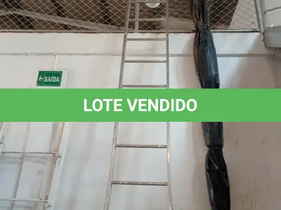 LOTE 066 - 01-ESCADA EM ALUMÍNIO (NO ESTADO)