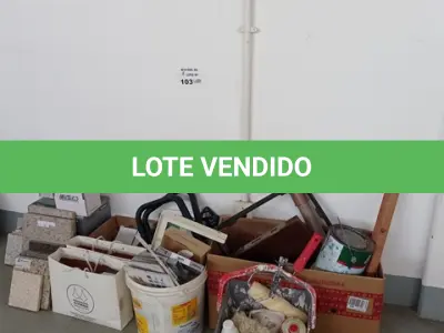 LOTE 103 - 01-LOTE C/AMOSTRAS DE PISO E PERIFÉRICOS (NO ESTADO)