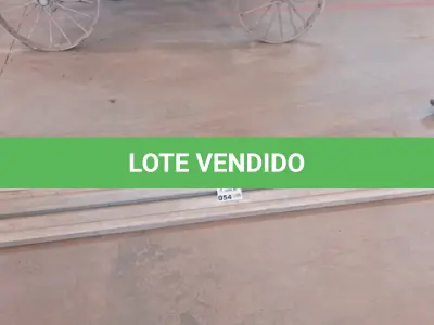 LOTE 054 - 01-LOTE COM RÉGUAS EM ALUMÍNIO (NO ESTADO)
