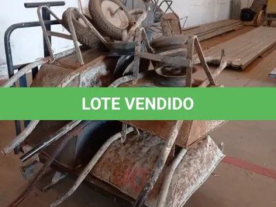 LOTE 064 - 05-CARRINHO DIVERSOS (NO ESTADO)