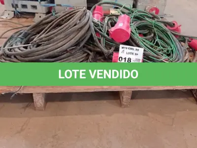 LOTE 018 - 01-LOTE C/ FIO ELÉTRICOS TRIFÁSICOS (NO ESTADO)