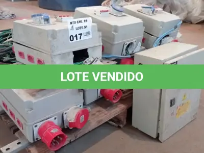 LOTE 017 - 01-LOTE C/CAIXAS DE LIGAÇÃO ELÉTRICA (NO ESTADO)