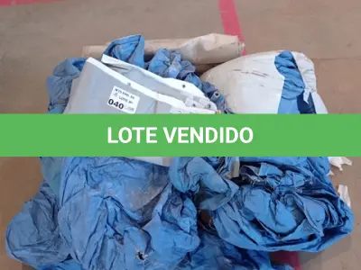 LOTE 040 - 01-LOTE COM LONAS DIVERSAS (NO ESTADO)