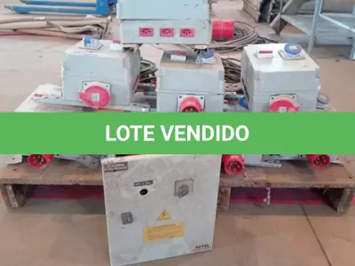 LOTE 038 - 01-LOTE C/CAIXAS DE LIGAÇÃO ELÉTRICA (NO ESTADO)