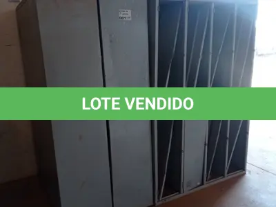 LOTE 001 - 01- LOTE CONTENDO: ARMÁRIOS, ROUPEIROS (SUCATA) (NO ESTADO)