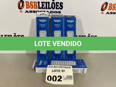 LOTE 002 - 04 LÂMPADAS DE LED DE EMERÊNCIAE (NO ESTADO, NÃO SABEMOS SE FUNCIONA. LEILÃO NÃO TEM GARANTIA E NEM DEVOLUÇÃO)