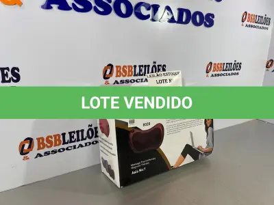 LOTE 022 - 01 ALMOFADA ELETRICA MASSAGEADORA COM AQUECIMENTO EMBUTIDO (NO ESTADO, NÃO SABEMOS SE FUNCIONA. LEILÃO NÃO TEM GARANTIA E NEM DEVOLUÇÃO)