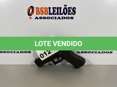 LOTE 012 - 01 PISTOLA GLOCK AIRSOFT (NO ESTADO, NÃO SABEMOS SE FUNCIONA. LEILÃO NÃO TEM GARANTIA E NEM DEVOLUÇÃO)