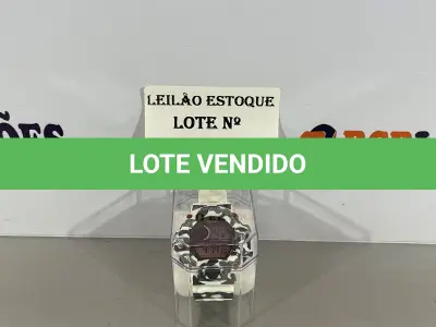 LOTE 047 - 01 RELÓGIO MILITAR CAMUFLADO BRANCO COM PRETO (NO ESTADO, NÃO SABEMOS SE FUNCIONA. LEILÃO NÃO TEM GARANTIA E NEM DEVOLUÇÃO)