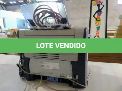 LOTE 003 - 01(UMA) IMPRESSORA MULTIFUNCIONAL HP LAISERJET MOD. M1319F. MFP (NO ESTADO)