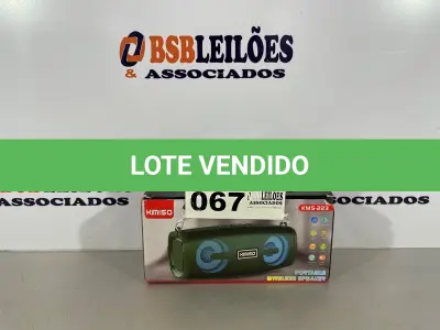 LOTE 067 - 01 CAIXA DE SOM TAMANHO M (NO ESTADO, NÃO SABEMOS SE FUNCIONA. LEILÃO NÃO TEM GARANTIA E NEM DEVOLUÇÃO)