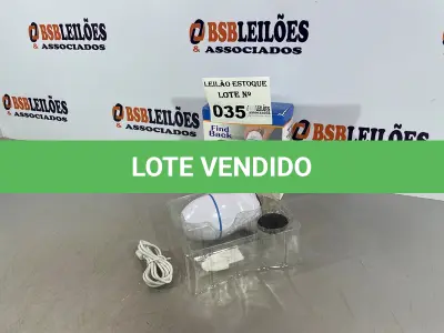 LOTE 035 - 01 LIXADEIRA ELETRICA PARA PÉS E CALOSIDADES (NO ESTADO, NÃO SABEMOS SE FUNCIONA. LEILÃO NÃO TEM GARANTIA E NEM DEVOLUÇÃO)