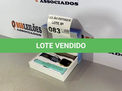 LOTE 083 - 01 SMARTWATCH COM MÚLTIPLAS PULSEIRAS (NO ESTADO, NÃO SABEMOS SE FUNCIONA. LEILÃO NÃO TEM GARANTIA E NEM DEVOLUÇÃO)