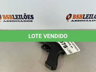 LOTE 078 - 01 PISTOLA GLOCK AIRSOFT (NO ESTADO, NÃO SABEMOS SE FUNCIONA. LEILÃO NÃO TEM GARANTIA E NEM DEVOLUÇÃO)