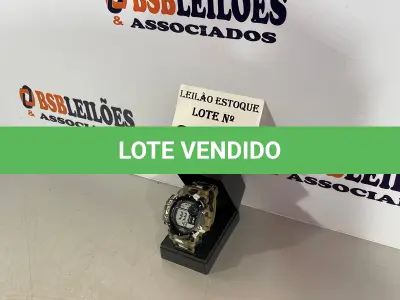 LOTE 038 - 01 RELOGIO MILITAR CAMUFLADO MARROM (NO ESTADO, NÃO SABEMOS SE FUNCIONA. LEILÃO NÃO TEM GARANTIA E NEM DEVOLUÇÃO)