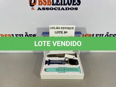 LOTE 049 - 01 SMARTWATCH COM MULTIPLAS PULSEIRAS (NO ESTADO, NÃO SABEMOS SE FUNCIONA. LEILÃO NÃO TEM GARANTIA E NEM DEVOLUÇÃO)