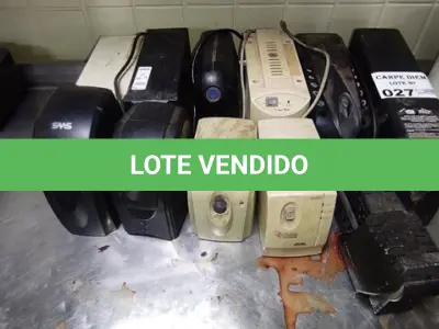 LOTE 027 - 11 ESTABILIZADORES MARCAS E MODELOS DIVERSOS. (NO ESTADO QUE SE ENCONTRAM, NÃO SABEMOS SE FUNCIONA. LEILÃO NÃO TEM GARANTIA E NEM DEVOLUÇÃO).