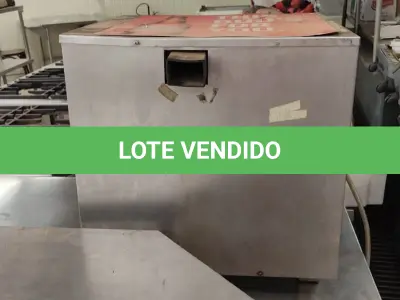 LOTE 040 - 01 MÁQUINA DE GELO TRITURADO. (NO ESTADO, NÃO SABEMOS SE FUNCIONA. LEILÃO NÃO TEM GARANTIA E NEM DEVOLUÇÃO).