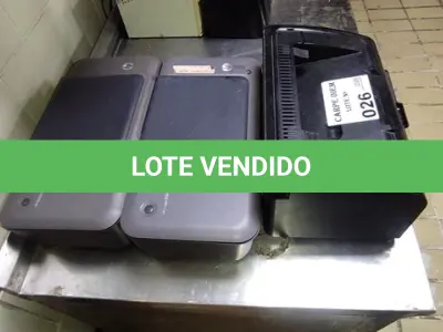 LOTE 026 - 03 IMPRESSORAS, MARCA HP, SENDO 02 DESKJETS 1000 E 01 LASERJET P 1102.(NO ESTADO DE CONSERVAÇÃO QUE SE ENCONTRAM. LEILÃO NÃO TEM GARANTIA E NEM DEVOLUÇÃO).