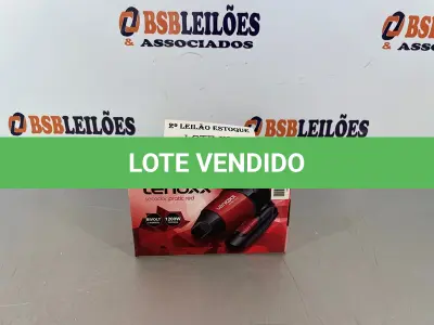 LOTE 001 - 01 SECADOR DE CABELOS NOVO (NO ESTADO, NÃO SABEMOS SE FUNCIONA. LEILÃO NÃO TEM GARANTIA E NEM DEVOLUÇÃO)