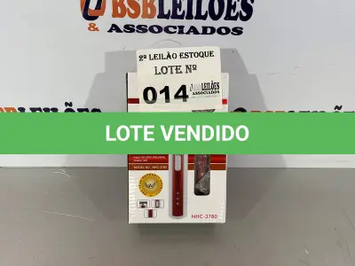 LOTE 014 - 01 BARBEADOR ELETRICO (NO ESTADO, NÃO SABEMOS SE FUNCIONA. LEILÃO NÃO TEM GARANTIA E NEM DEVOLUÇÃO)