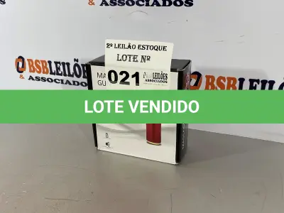 LOTE 021 - 01 PISTOLA DE MASSAGEM NOVA (NO ESTADO, NÃO SABEMOS SE FUNCIONA. LEILÃO NÃO TEM GARANTIA E NEM DEVOLUÇÃO)