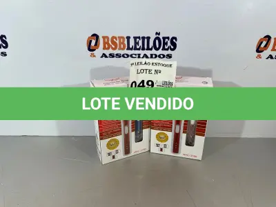 LOTE 049 - 02 BARBEADORES ELETRICOS NOVOS (NO ESTADO, NÃO SABEMOS SE FUNCIONA. LEILÃO NÃO TEM GARANTIA E NEM DEVOLUÇÃO)