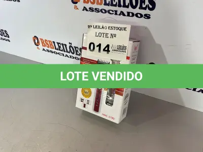 LOTE 014 - 01 BARBEADOR ELETRICO (NO ESTADO, NÃO SABEMOS SE FUNCIONA. LEILÃO NÃO TEM GARANTIA E NEM DEVOLUÇÃO)