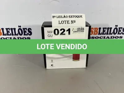 LOTE 021 - 01 PISTOLA DE MASSAGEM NOVA (NO ESTADO, NÃO SABEMOS SE FUNCIONA. LEILÃO NÃO TEM GARANTIA E NEM DEVOLUÇÃO)