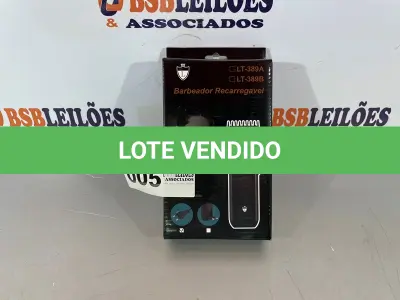 LOTE 005 - 01 BARBEADOR ELETRICO E CORTADOR DE CABELO (NO ESTADO, NÃO SABEMOS SE FUNCIONA. LEILÃO NÃO TEM GARANTIA E NEM DEVOLUÇÃO)