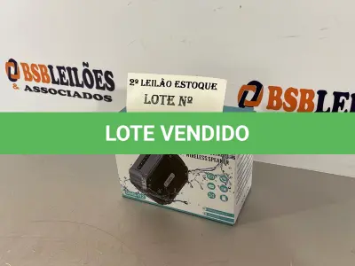 LOTE 016 - 01 CAIXA DE SOM BLUETOOTH (NO ESTADO, NÃO SABEMOS SE FUNCIONA. LEILÃO NÃO TEM GARANTIA E NEM DEVOLUÇÃO)