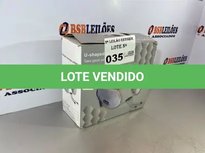 LOTE 035 - 01 MASSAGEADOR ELETRICO PARA PESCOçO (NO ESTADO, NÃO SABEMOS SE FUNCIONA. LEILÃO NÃO TEM GARANTIA E NEM DEVOLUÇÃO)