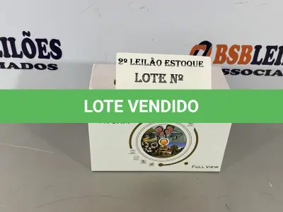 LOTE 019 - 01 CÂMERA AO VIVO EM FORMATO DE LÂMPADA NOVA (NO ESTADO, NÃO SABEMOS SE FUNCIONA. LEILÃO NÃO TEM GARANTIA E NEM DEVOLUÇÃO)