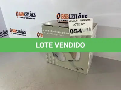 LOTE 054 - 01 MASSAGEADOR ELETRICO PARA PESCOçO (NO ESTADO, NÃO SABEMOS SE FUNCIONA. LEILÃO NÃO TEM GARANTIA E NEM DEVOLUÇÃO)