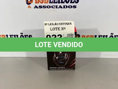 LOTE 022 - 01 MOUSE PARA GAMERS (NO ESTADO, NÃO SABEMOS SE FUNCIONA. LEILÃO NÃO TEM GARANTIA E NEM DEVOLUÇÃO)