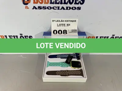 LOTE 008 - 01 RELÓGIO DIGITAL COM MULTIPLAS PULSEIRAS (NO ESTADO, NÃO SABEMOS SE FUNCIONA. LEILÃO NÃO TEM GARANTIA E NEM DEVOLUÇÃO)