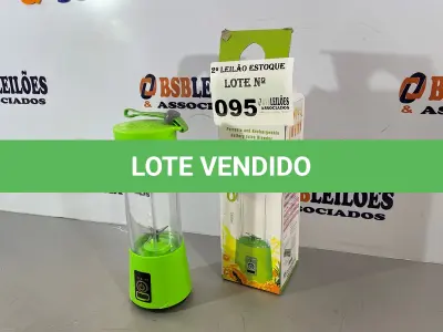 LOTE 095 - 01 MIXER ELÉTRICO PORTATIL, NOVO (NO ESTADO, NÃO SABEMOS SE FUNCIONA. LEILÃO NÃO TEM GARANTIA E NEM DEVOLUÇÃO)