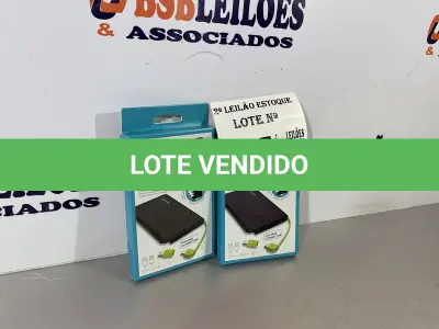 LOTE 065 - 02 BATERIAS PARA CELULAR PORTATEIS (NO ESTADO, NÃO SABEMOS SE FUNCIONA. LEILÃO NÃO TEM GARANTIA E NEM DEVOLUÇÃO)