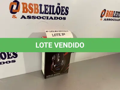 LOTE 084 - 01 MOUSE GAMER (NO ESTADO, NÃO SABEMOS SE FUNCIONA. LEILÃO NÃO TEM GARANTIA E NEM DEVOLUÇÃO)