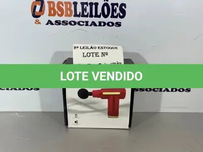 LOTE 064 - 01 PISTOLA DE MASSAGEM ELETRICA (NO ESTADO, NÃO SABEMOS SE FUNCIONA. LEILÃO NÃO TEM GARANTIA E NEM DEVOLUÇÃO)