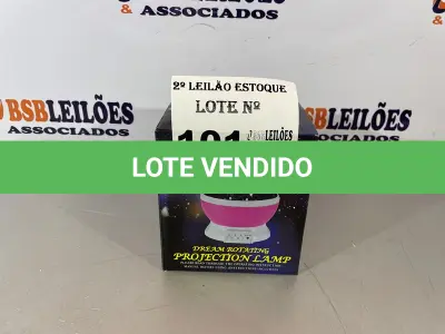 LOTE 101 - 01 PROJETOR ESTELAR NOTURNO (NO ESTADO, NÃO SABEMOS SE FUNCIONA. LEILÃO NÃO TEM GARANTIA E NEM DEVOLUÇÃO)