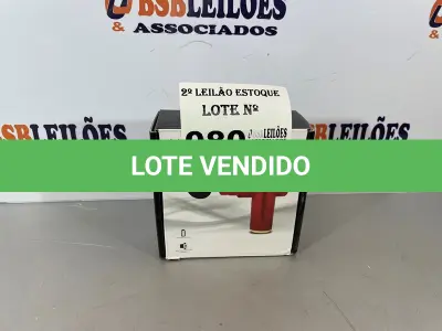 LOTE 080 - 01 PISTOLA DE MASSAGEM ELETRICA (NO ESTADO, NÃO SABEMOS SE FUNCIONA. LEILÃO NÃO TEM GARANTIA E NEM DEVOLUÇÃO)