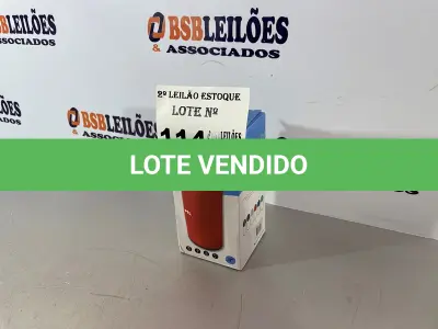 LOTE 114 - 01 CAIXA DE SOM BLUETOOTH (NO ESTADO, NÃO SABEMOS SE FUNCIONA. LEILÃO NÃO TEM GARANTIA E NEM DEVOLUÇÃO)