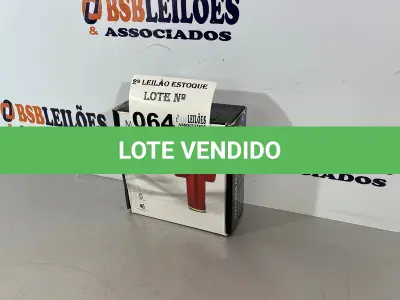 LOTE 064 - 01 PISTOLA DE MASSAGEM ELETRICA (NO ESTADO, NÃO SABEMOS SE FUNCIONA. LEILÃO NÃO TEM GARANTIA E NEM DEVOLUÇÃO)