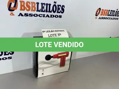 LOTE 064 - 01 PISTOLA DE MASSAGEM ELETRICA (NO ESTADO, NÃO SABEMOS SE FUNCIONA. LEILÃO NÃO TEM GARANTIA E NEM DEVOLUÇÃO)