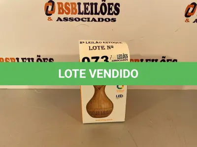 LOTE 073 - 01 UMIDIFICADOR DE AR E AROMATIZADOR (NO ESTADO, NÃO SABEMOS SE FUNCIONA. LEILÃO NÃO TEM GARANTIA E NEM DEVOLUÇÃO)