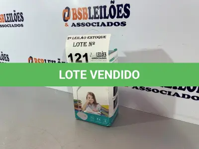 LOTE 121 - 01 LUMINARIA LED DE MESA (NO ESTADO, NÃO SABEMOS SE FUNCIONA. LEILÃO NÃO TEM GARANTIA E NEM DEVOLUÇÃO)