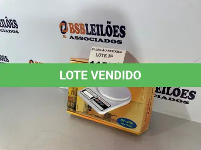 LOTE 115 - 01 BALANçA DIGITAL PARA ALIMENTOS (NO ESTADO, NÃO SABEMOS SE FUNCIONA. LEILÃO NÃO TEM GARANTIA E NEM DEVOLUÇÃO)