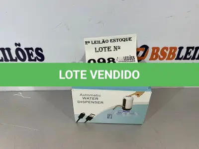 LOTE 098 - 01 BOMBA DE AGUA ELETRICA PARA GALÕES (NO ESTADO, NÃO SABEMOS SE FUNCIONA. LEILÃO NÃO TEM GARANTIA E NEM DEVOLUÇÃO)