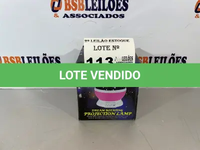 LOTE 113 - 01 PROJETOR DE ESTRELAS (NO ESTADO, NÃO SABEMOS SE FUNCIONA. LEILÃO NÃO TEM GARANTIA E NEM DEVOLUÇÃO)
